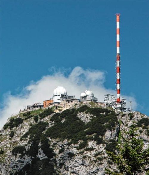 Schon seit den 1940er-Jahren werden auf dem Wendelstein die Geheimnisse des Universums erforscht. Foto re