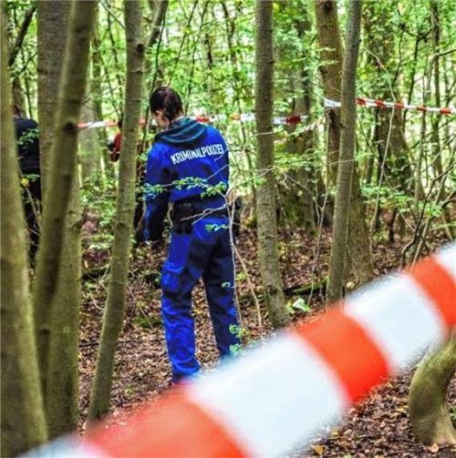 Vor einem Jahr fand die Polizei die Leiche von Eman E. in einem Waldstück nahe Bad Aibling. Nun beginnt der Prozess. Foto re
