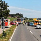 Feuerwehr-Einsatz auf Rückfahrt nach Brand