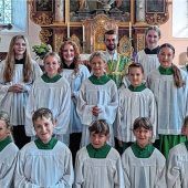 Neun neue Ministranten in Eiselfing