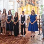 14 Konfirmanden in Au feierlich eingesegnet