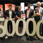 Lokschuppen feiert 50.000. Gast