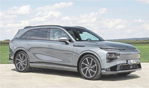 Angepasst an den europäischen Markt: Hersteller XPeng hat das 4,89 Meter lange und 2.810 Kilogramm schwere SUV G9 nach den Bedürfnissen des Zielmarktes entwickelt. Foto XPENG