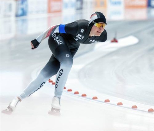 Ashley Völker siegte mit einer neuen persönlichen Bestzeit über 3.000 Meter.Foto Ernst Wukits