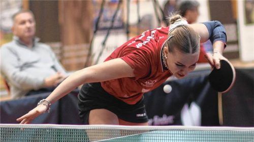 Auf Kolbermoors Spitzenspielerin Annett Kaufmann und ihr Team wartet eine intensive Saison.Foto Gerhard Erlich