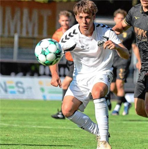 Burghausens Moritz Leitner erzielte zum Saisonstart gleich einen Doppelpack.Foto Christian Butzhammer