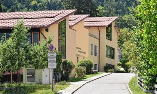 Das Gebäude der Sales-Schule Schloss Niedernfels. Foto  Wunderlich