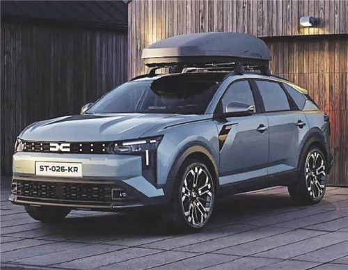 Der Name ist Programm: Dacia nennt seinen neuen Kombi für das C-Segment (auch bekannt als Golf-Klasse) Striker – das steht für Stürmer. Foto DACIA