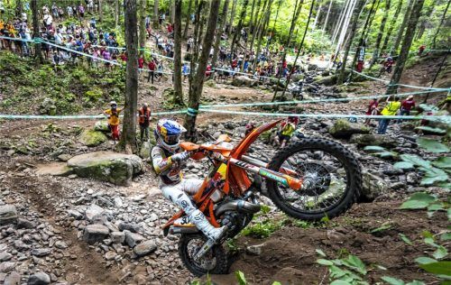 Der Schnellste über Stock und Stein: Manuel Lettenbichler wurde bereits fünfmal Hard-Enduro-Weltmeister. Foto Red Bull Content Pool