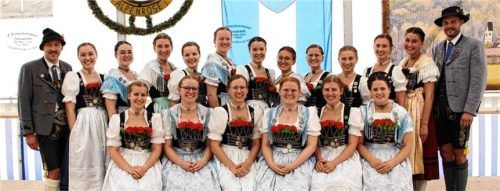 Die neu berufene Gaugruppe des Inngaus, die den Verband bei offiziellen Anlässen vertreten wird. Foto Bettina Hanfstingl, Inngau