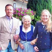 Anna Gimpl blickt auf ein ganzes Jahrhundert zurück