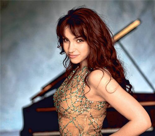 Echo-Klassik-Preisträgerin: die Pianistin Olga Scheps. Foto Arens