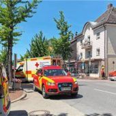Unfall am Samstagmittag