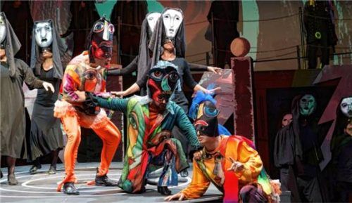 Eindrucksvolle Theatermomente auf der Immlinger Festival-Bühne. Foto Immling Festival