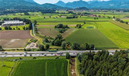 Eine „Turbobaustelle“ soll die Brücke über die Rohrdorfer Achen werden. Foto AutobahnGmbH/Bonn