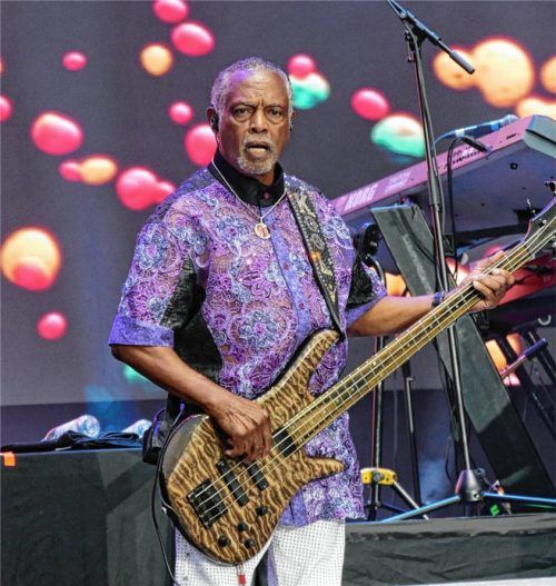 Eine waschechte Musik-Legende auf dem Sommerfestival: Robert „Kool“ Bell von Kool & the Gang. Foto Peter Huber