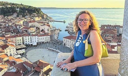 Führt begeistert durch ihre Stadt Piran: Ljudmila Sinkovic. Fotos Picture Alliance/dpa-tmn/Wolfgang stelljes