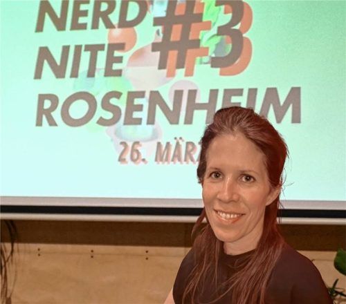 Hanna Vogt organisiert die „Nerd Nite“ zum vierten Mal und freut sich stets über die spannend aufbereiteten Themen und die Diskussionen im Anschluss an die Vorstellung. Foto Privat