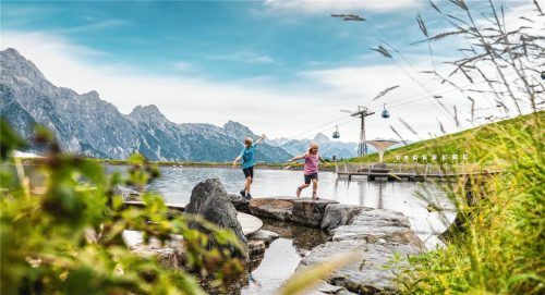 In der Region Saalbach Hinterglemm Leogang Fieberbrunn warten zahlreiche Abenteuer auf Groß und Klein. Foto Michael Geißler