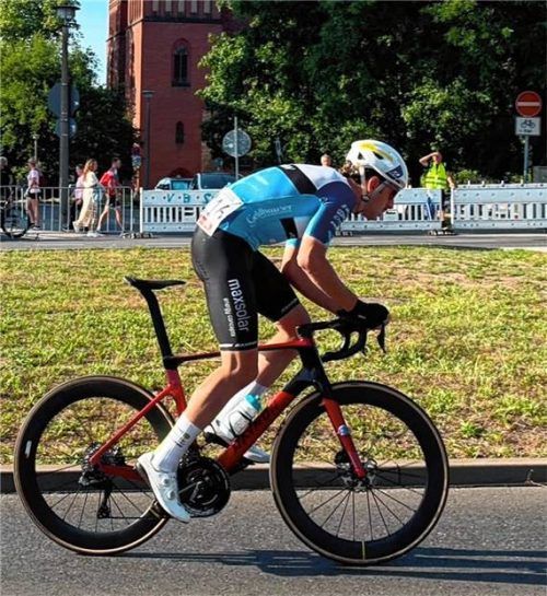 MaxSolar-Raymon feierte bei der Oder-Rundfahrt eine Top- 20-Platzierung.Foto re