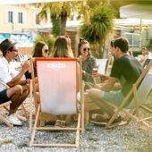 Livemusik unter Palmen mitten in Prien