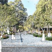 Baustart für grünen Stadteingang