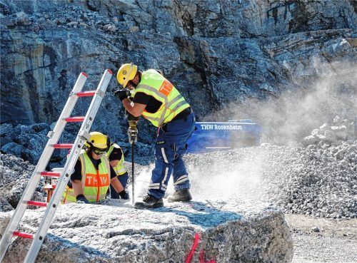 Schweißtreibende Bohrungen waren die Basis eines guten Ergebnisses.