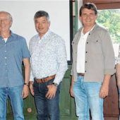 <p>Sie bilden den neuen Vorstand der Bau-Innung: (von links) Obermeister Thomas Maier, sein Stellvertreter Hans Peter Kaindl, Bernhard Fuchs, Ludwig Kaiser, Bernhard Posch, Siegfried Rehrl und Josef Valentiner.Foto wittenzellner</p>