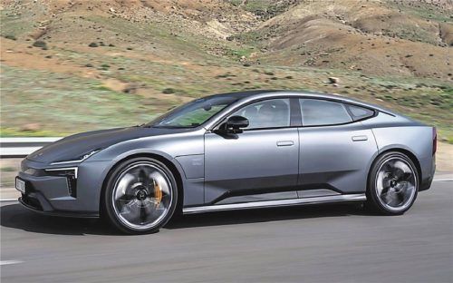 Starker Herausforderer in der Oberklasse: Der Polestar 5 mit 748 oder 884 PS zielt auf luxuriöse und potente Gran-Turismo-Modelle wie den Porsche Taycan. Foto POLESTAR