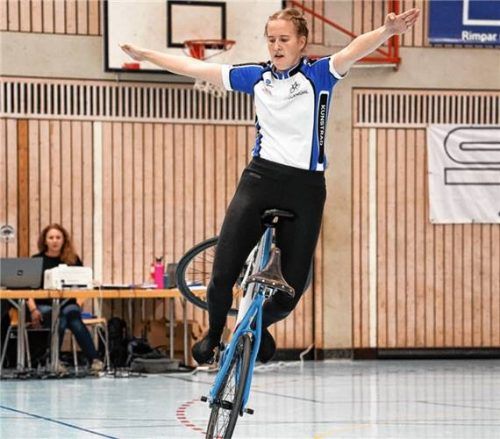 Susanne Schreuer holte beim Untermaincup Bronze.Foto re