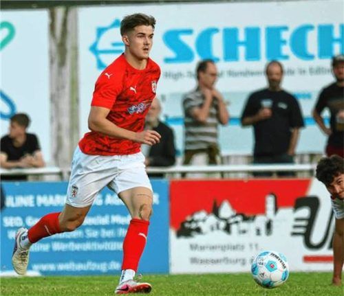 Thomas Voglmaier und der TSV Wasserburg müssen heute nach Schwaig.Foto Butzhammer