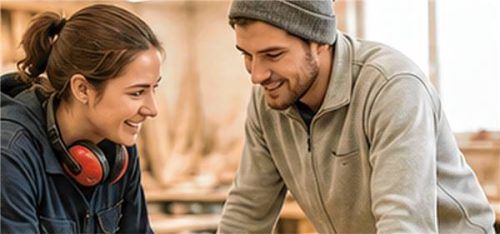 Wenn im Betrieb Zeit für Anleitung ist, steigt die Chance, dass Ausbildung gelingt.
