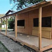 Neue Hütte im Bernauer Kurpark feiert Premiere