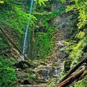 Erfrischendes Klima am Griesenbachwasserfall