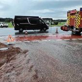 Regen lässt Ölspur weit ausbreiten