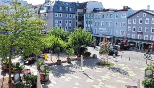 Am Salzstadel in Rosenheim spitzt sich die Situation immer mehr zu. Fotos Sophie Mischner