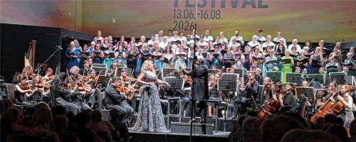 Darija Augustan begeisterte das Publikum mit ihrer Darbietung von „Un bel dì vedremo“ aus Puccinis „Madama Butterfly“. Foto Benekam
