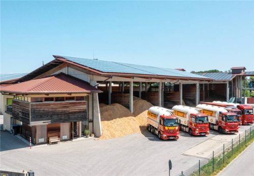 Der Biomassehof Achental: Motor in Sachen Energiewende.