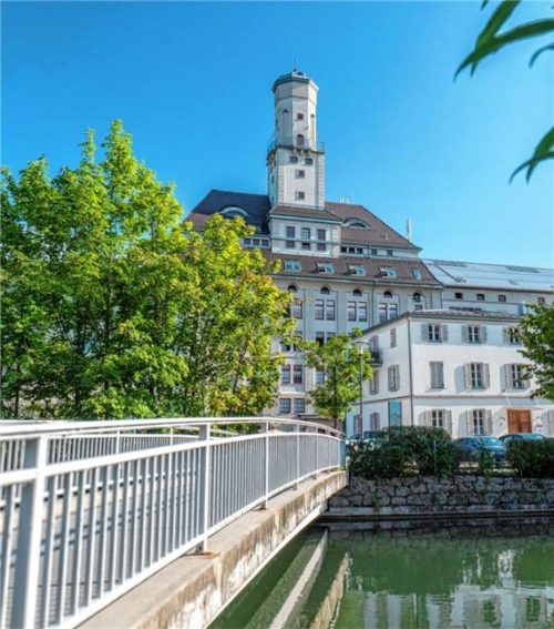 Die Kunstmühle in Rosenheim ist auch Teil der Themenführung. Foto Stadt Rosenheim