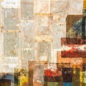 Teppichfragment wird zum Kunstwerk