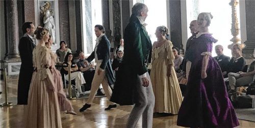 Die Tanzgruppe „La Danza“ verzauberte mit Esprit und Grazie im Spiegelsaal. Fotos Dachs