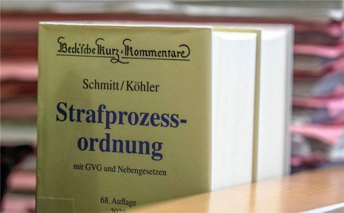 Die Toleranz der Verfahrensbeteiligten wurde bei dem Prozess immer wieder von dem An- geklagten auf die Probe gestellt. Foto dpa