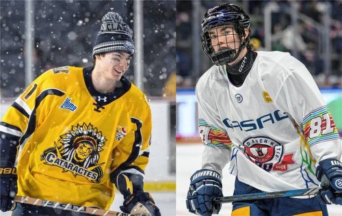 Elias Schneider absolvierte seine erste Saison in Kanada bei den Shawinigan Cataractes. Zuvor hatte er erste Einsätze in der DEL für Berlin. Foto Imago