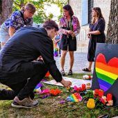 Stille Trauer nach CSD-Anschlag