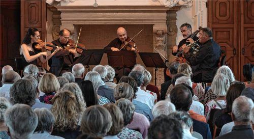 In beeindruckender Klangqualität präsentierte das Ensemble Schuberts Streichquintett. Meier-Erkes