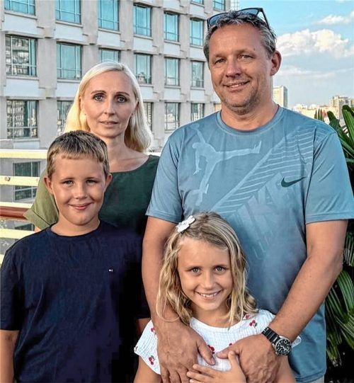 „Jetzt geht‘s uns prima“: frisches Foto aus dem Vietnam-Urlaub von Kai Wagner aus Nußdorf im Chiemgau mit seiner Familie. Foto privat
