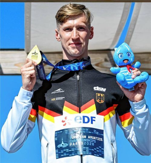 Mit Florian Wellbrock startet ein Olympiasieger sowie mehrfacher Welt- und Europameister am Chiemsee. Foto Imago/Andrea Masini