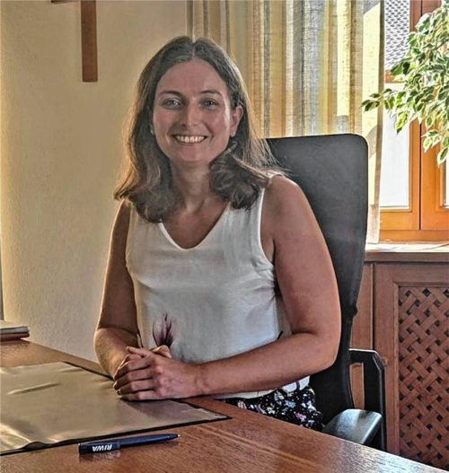 Susanne Kunz (34) ist Samerbergs neue Bürgermeisterin. Foto Blum