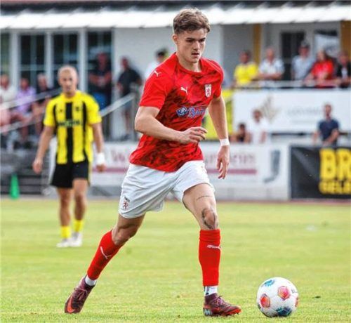 Thomas Voglmaier und der TSV Wasserburg bestreiten heute gleich das nächste Inn/Salzach-Duell.Foto Christian Butzhammer