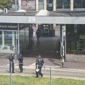 Explosion mitten in Augsburg